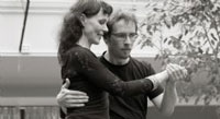 Charlotte dansar tango